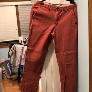 Jcrew Nantucket Red Pants